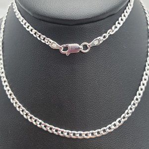 Silver 925 Solid Curb Chain 2.8mm